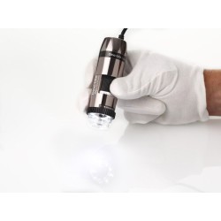 Microscop USB Premium cu Carcasa din aliaj de aluminiu, iluminare polarizata, EDoF, EDR, AMR si FLC